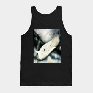 Moby Dick Abstract Painting Tank Top